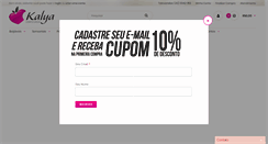 Desktop Screenshot of kalya.com.br