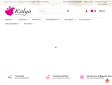Tablet Screenshot of kalya.com.br